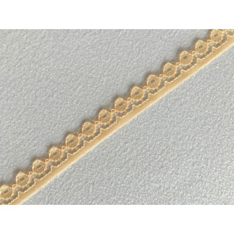 Beige lace,1 cm  (20 mt)