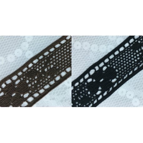 Macrame lace, 2,5 cm (20 mt)